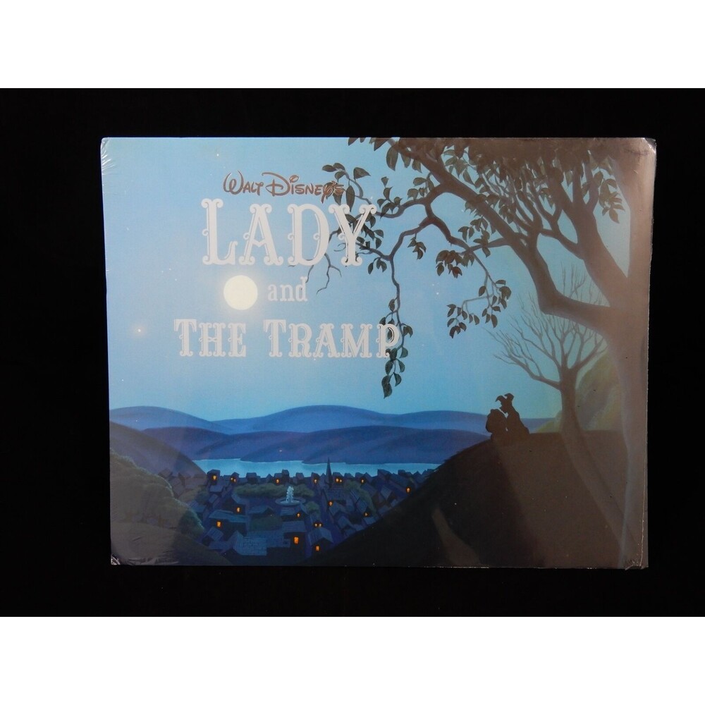 Disney Store Exclusive Lithograph Portfolio ~ Lady & the Tramp SEALED